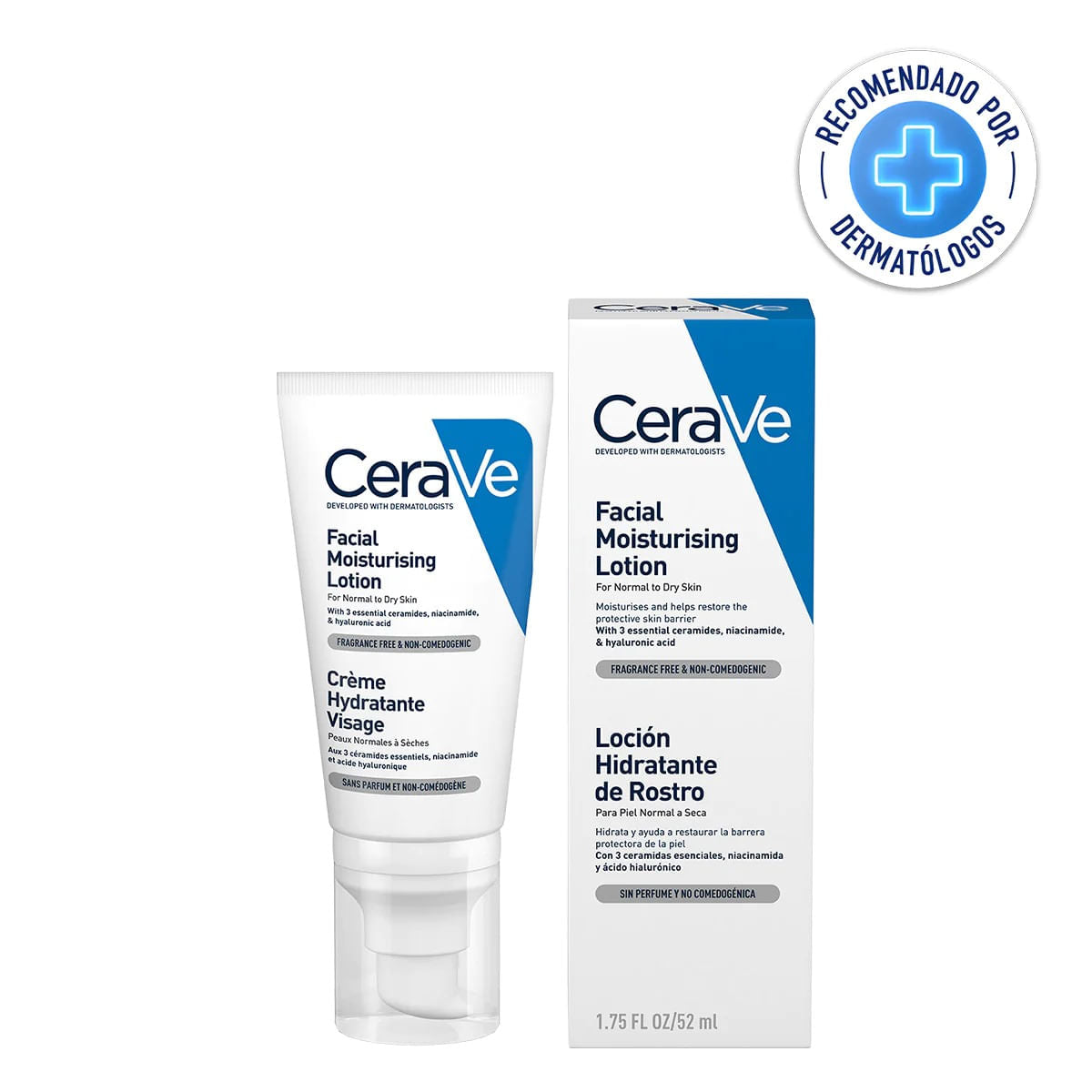 Crema Hidratante Facial 52 Ml Cerave