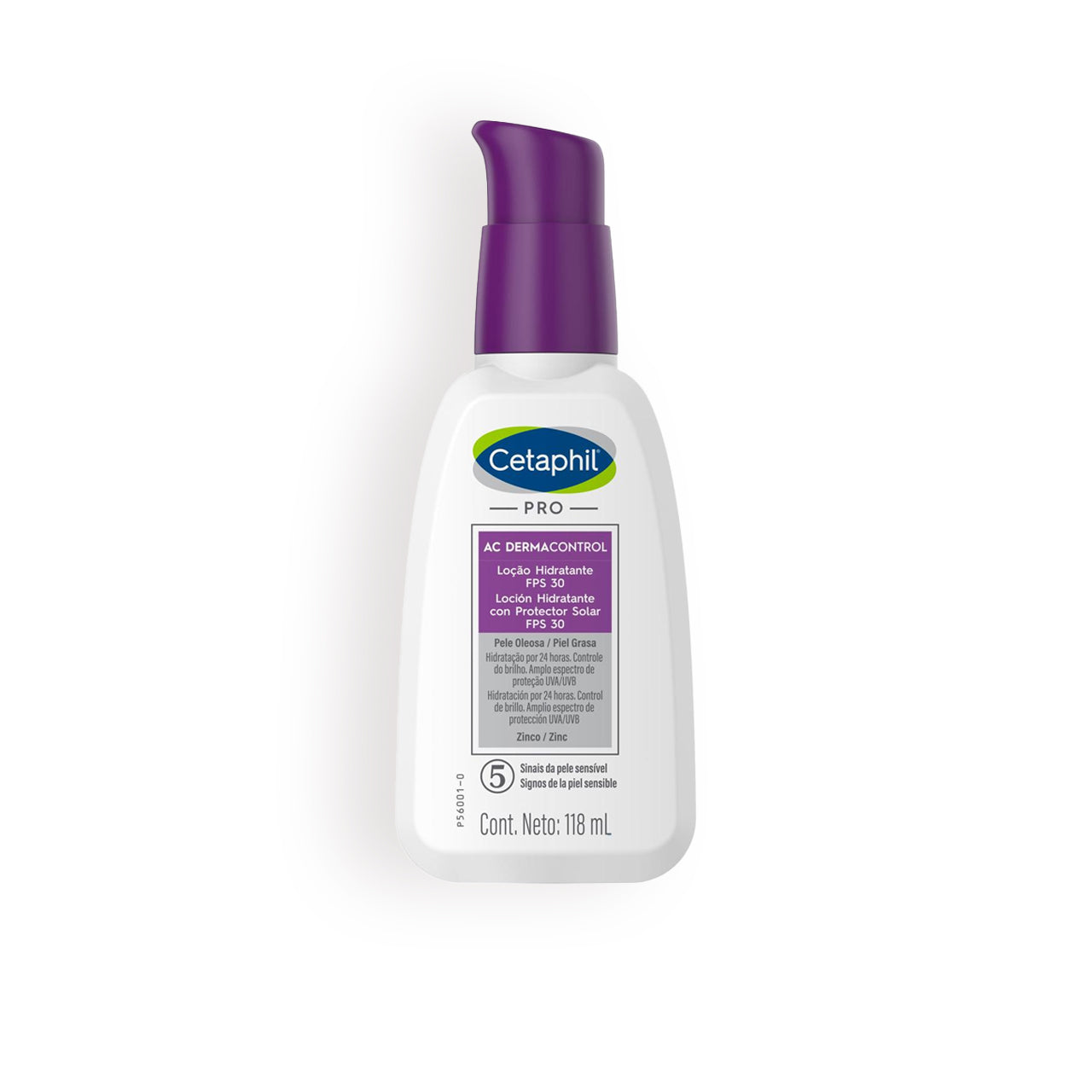 Cetaphil Pro Ac Control Fps30 Hidratante 118 Ml Galderma Der - 3499320004473
