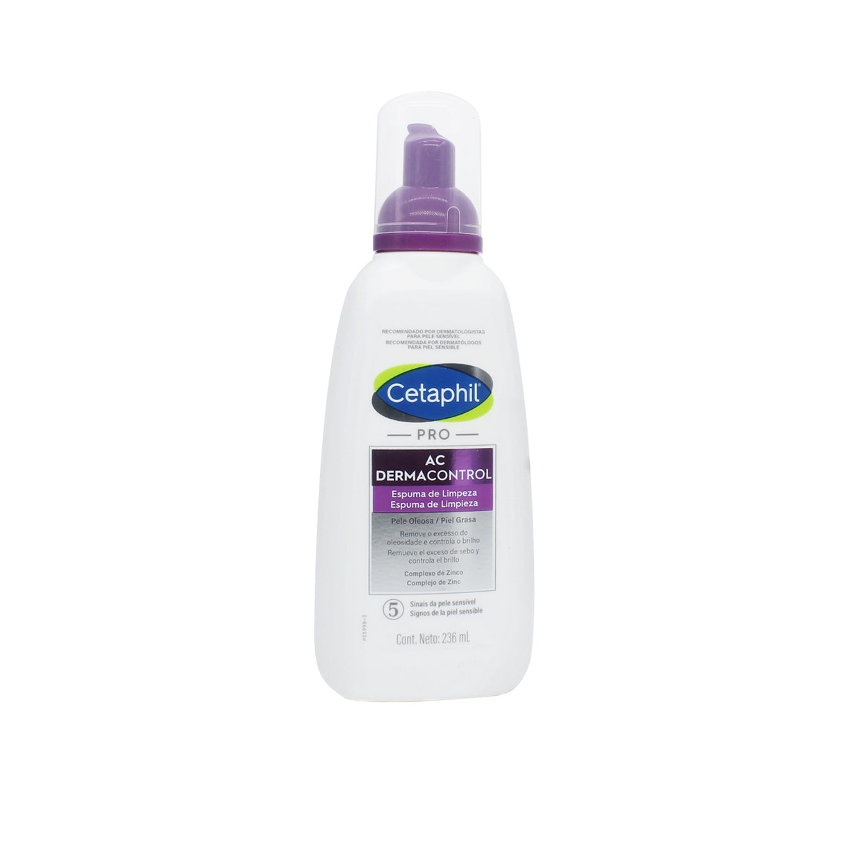 Cetaphil Pro Ac Control Espuma 236 Ml Galderma Der - 3499320004497