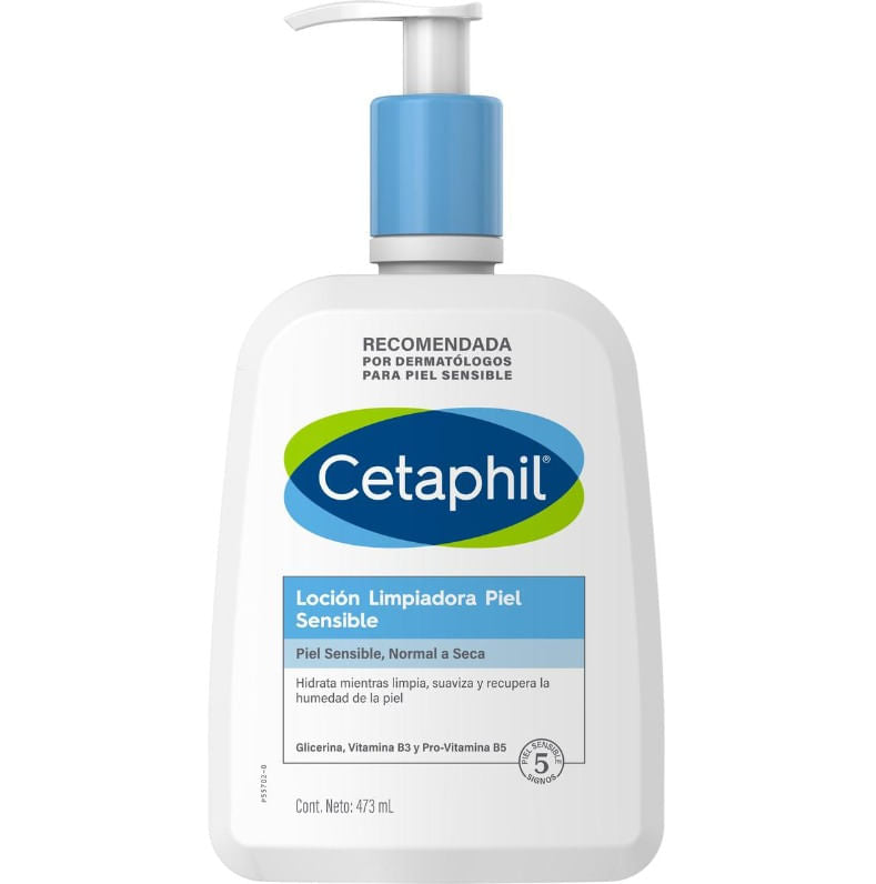 Cetaphil Loción Ion Limpiadora Piel Suave 473 Ml Galderma Der