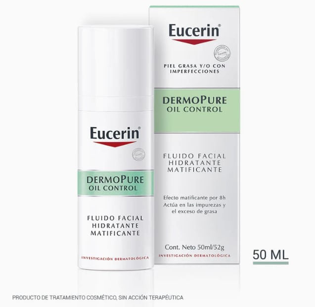 Dermopure Oil Control Fluido Matificante 50 Ml Eucerin