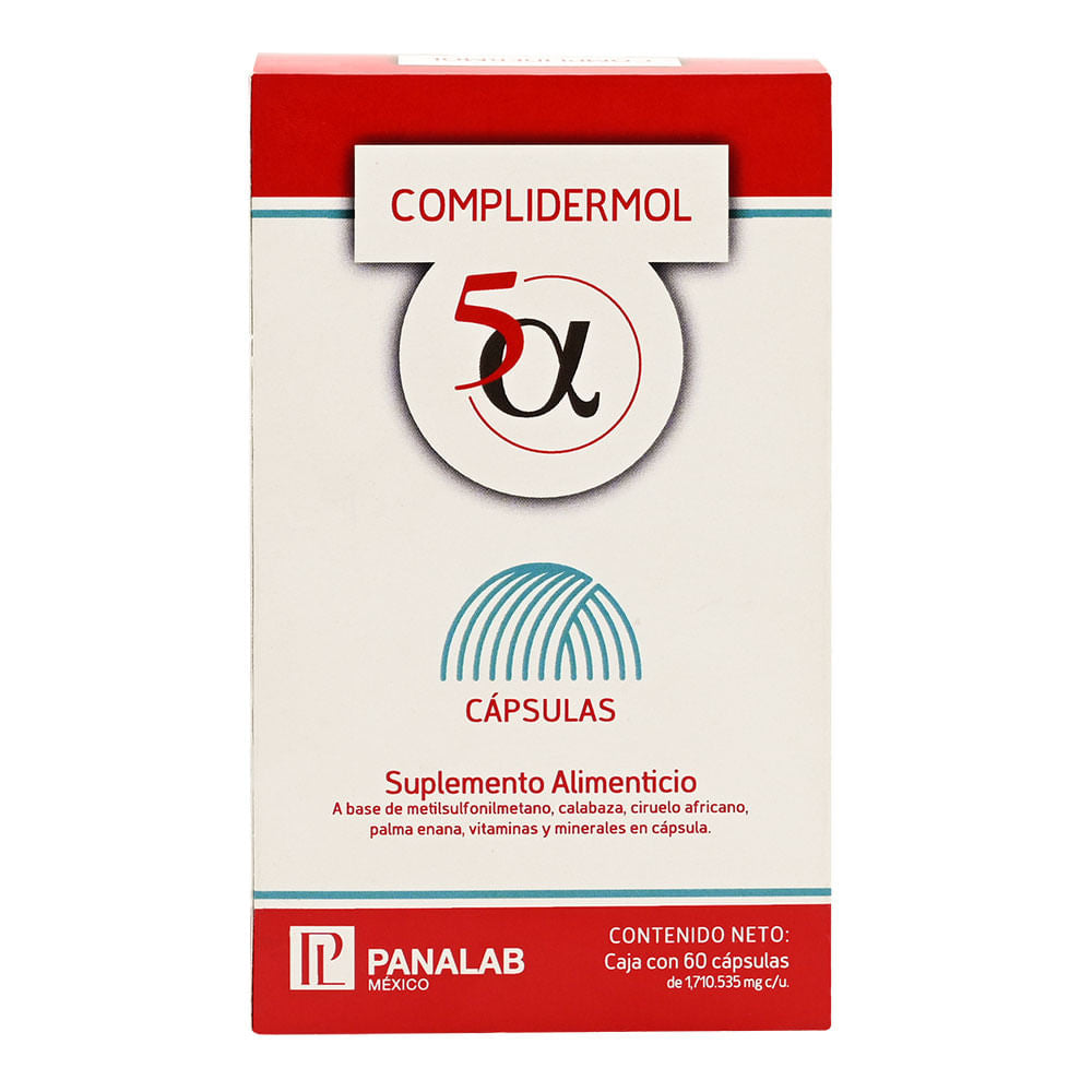 Complidermol 5A Plus Con 60 Capsulas Panalab