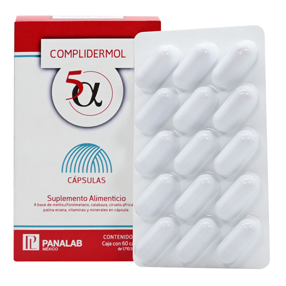Complidermol 5A Plus Con 60 Capsulas Panalab