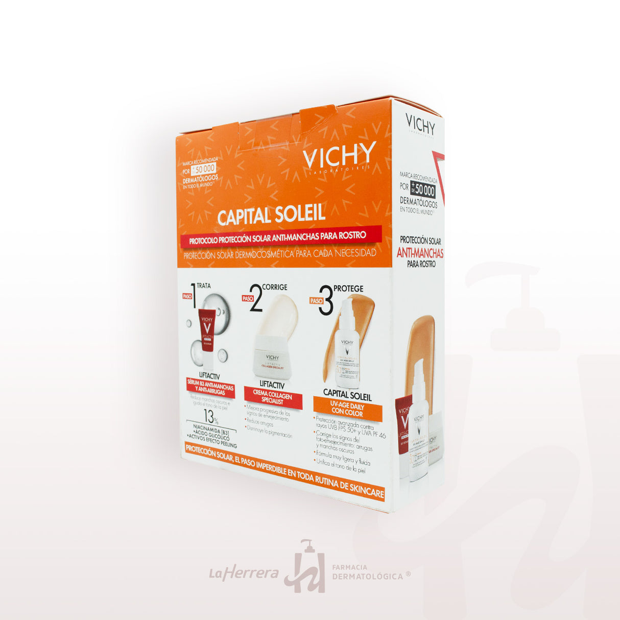 Capital Soleil Fps50 Uv Age Fluid Con Color 40 Ml Vichy - 3337875795265 - 3
