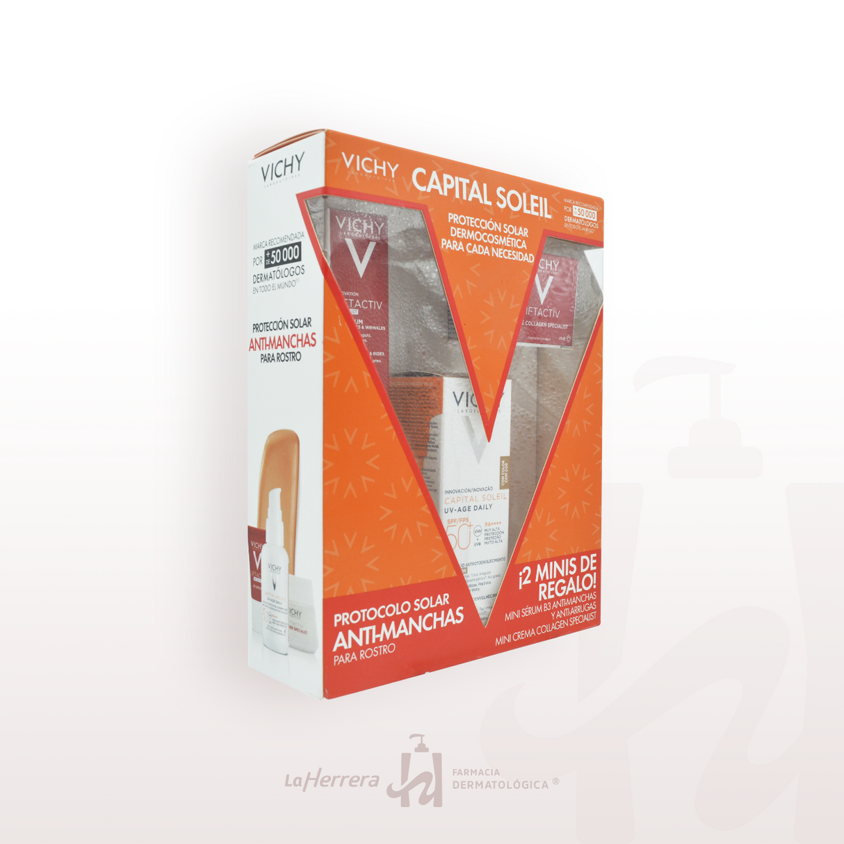 Capital Soleil Fps50 Uv Age Fluid Con Color 40 Ml Vichy - 3337875795265 - 2