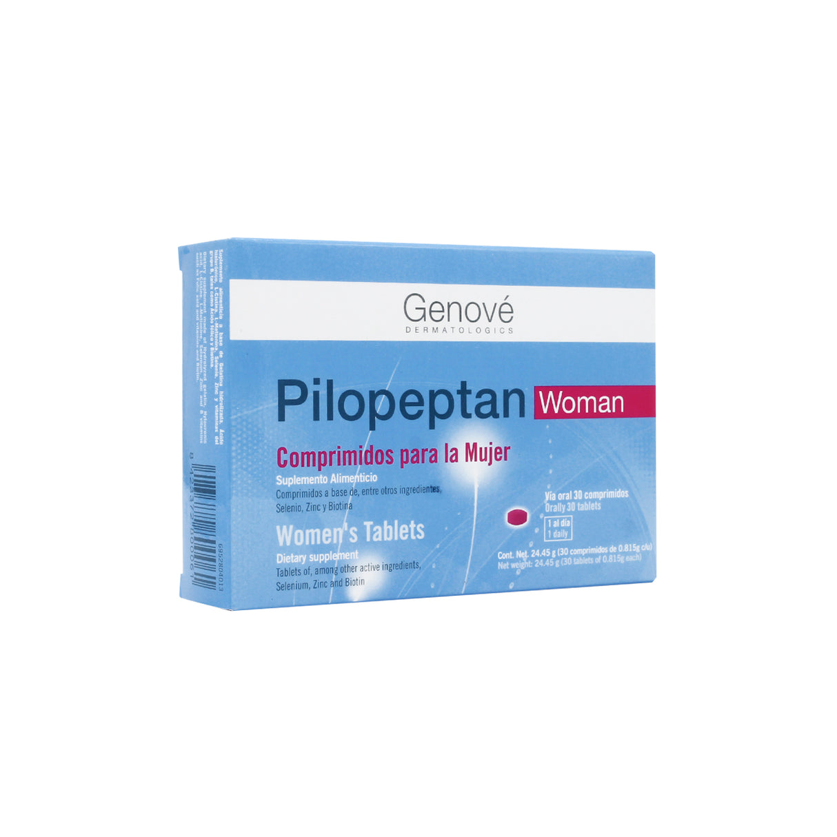 Pilopeptan Woman Con 30 Comprimidos Genove - 8423372800061