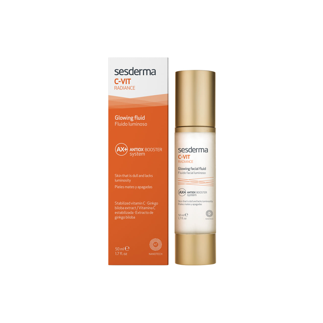 C Vit Radiance Fluido Luminoso 50 Ml Sesderma - 8429979444363