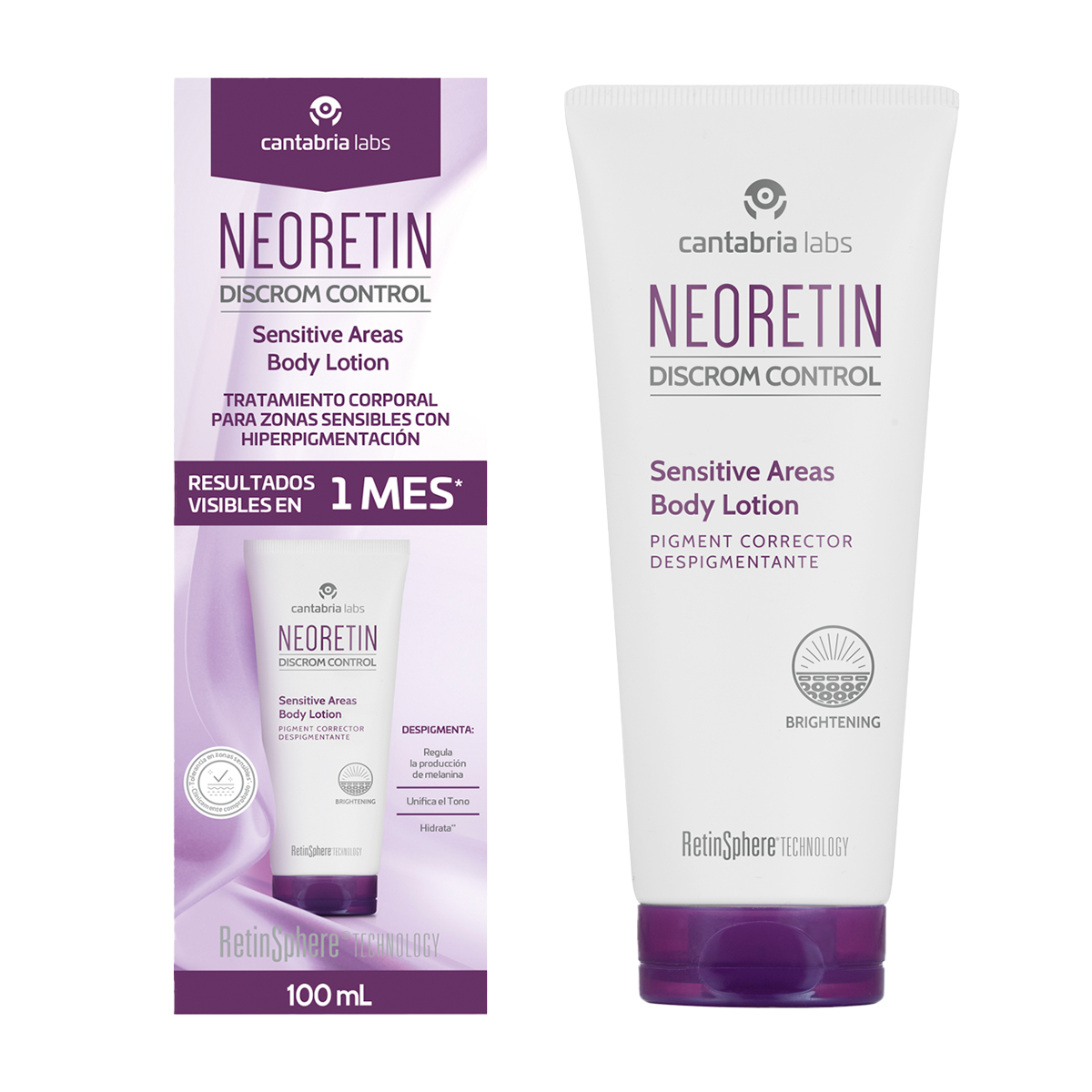 Neoretin Dc Sensitive Areas Body Lotion 100 Ml 8436574363654 - 1