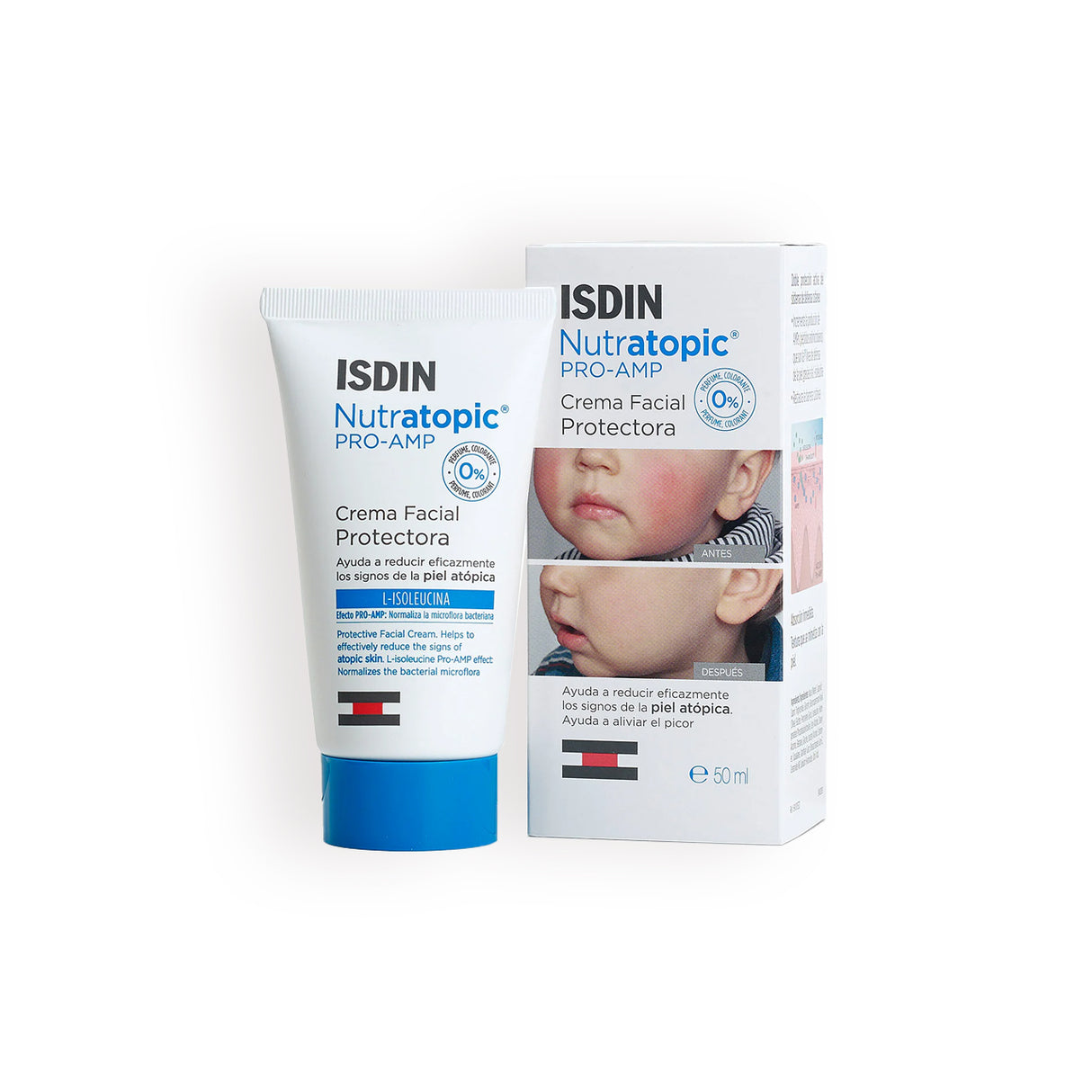 Nutratopic Pro-Amp Crema 50 Ml Isdin - 8470001547927