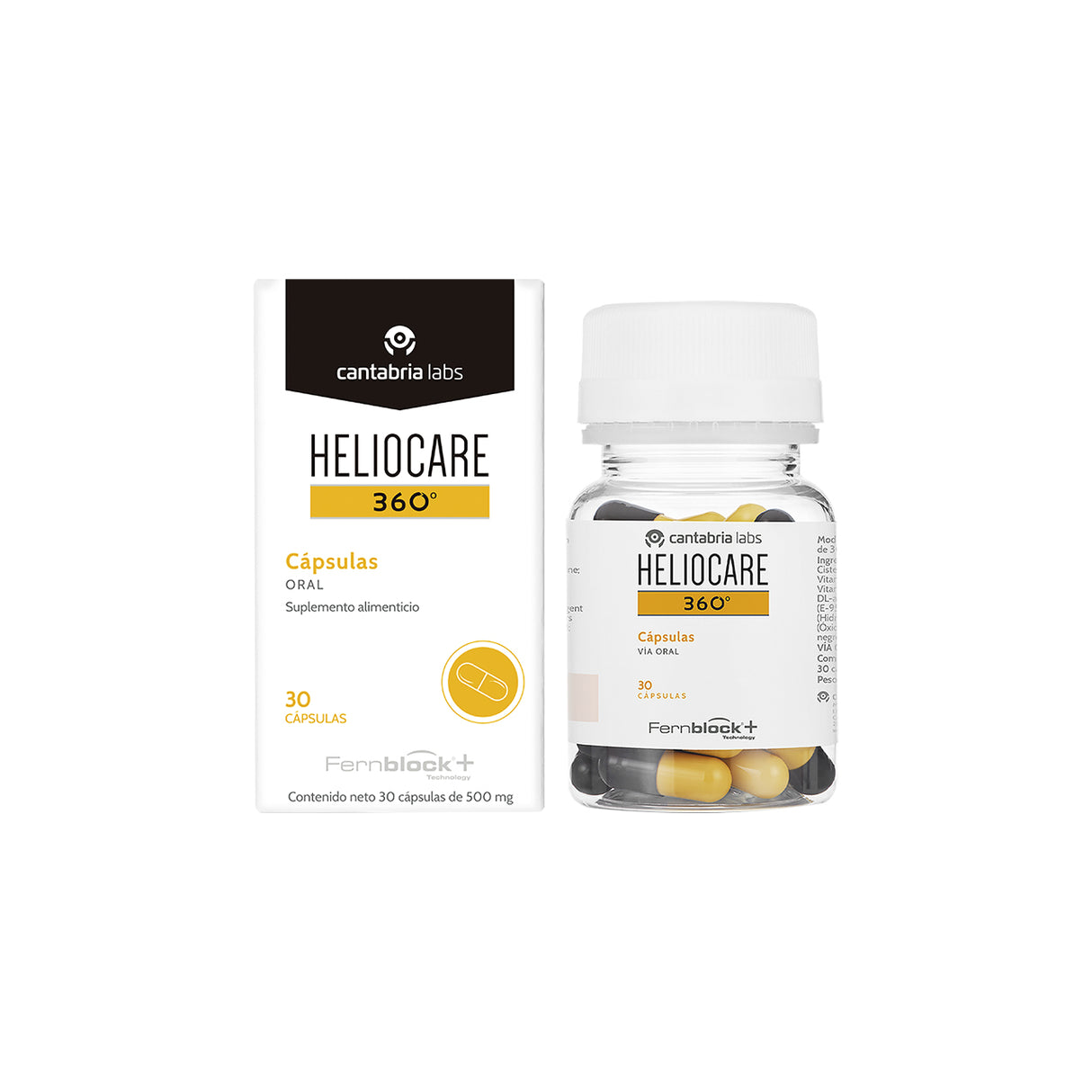 Heliocare 360 Con 30 Capsulas Cantabria - 8470001776211