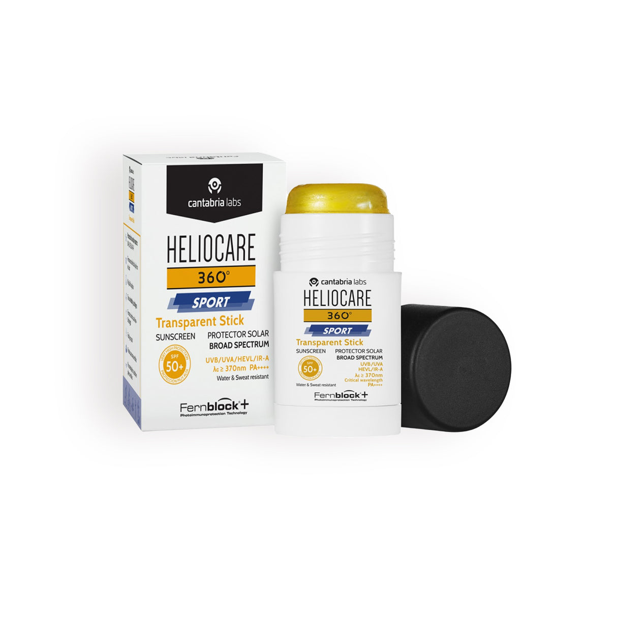 Heliocare 360 Sport Transparente Stick 25 Gr Cantabria - 8470002024434