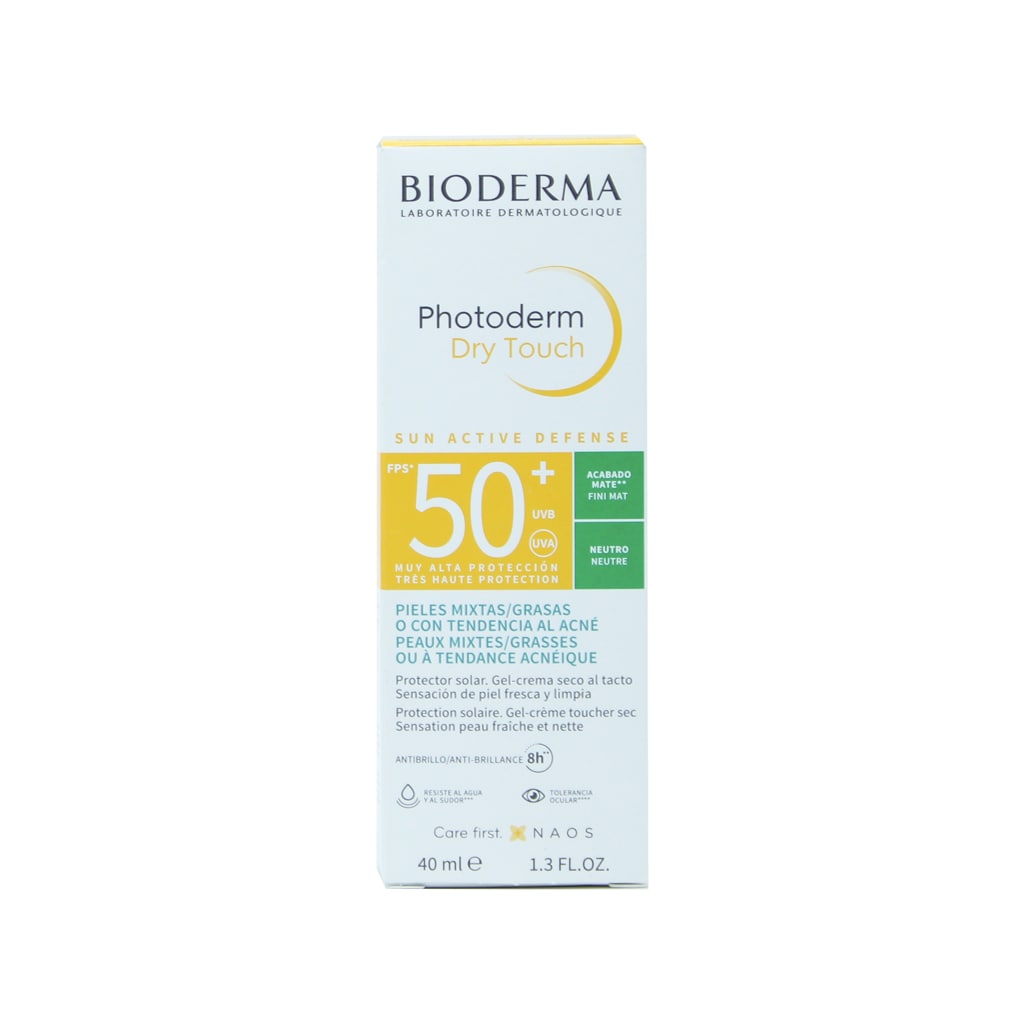 Bloq Photoderm Dry Touch Neutro Fps50 40 Ml Bioderma 3701129813201