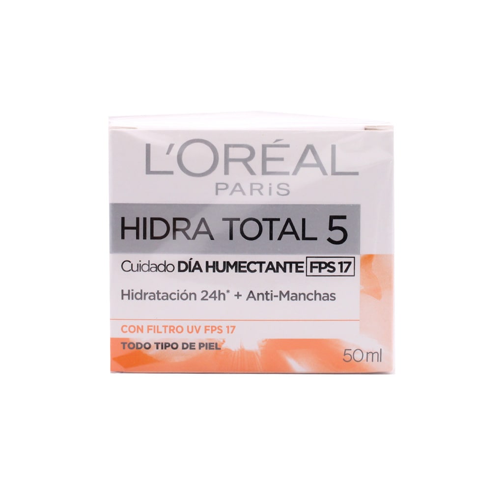 Crema Loreal Hidra Total 5 Fps 17 +Antimanchas 50 Ml 7509552907964