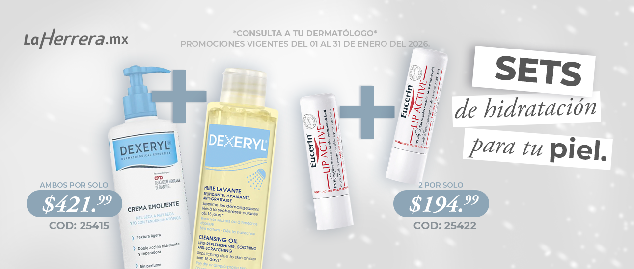 Sets de hidratación para tu piel. Promociones vigentes del 1 al 31 de enero del 2026
