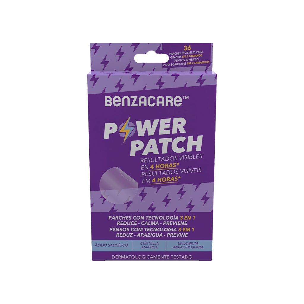 Benzacare Power Patch 3 Piezas