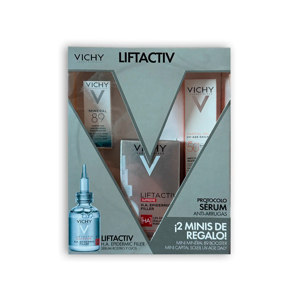 Kit M-Mind Liftactiv 30Ml + Mineral 89 3Ml + Capital Soleil 15Ml - 7509552886962