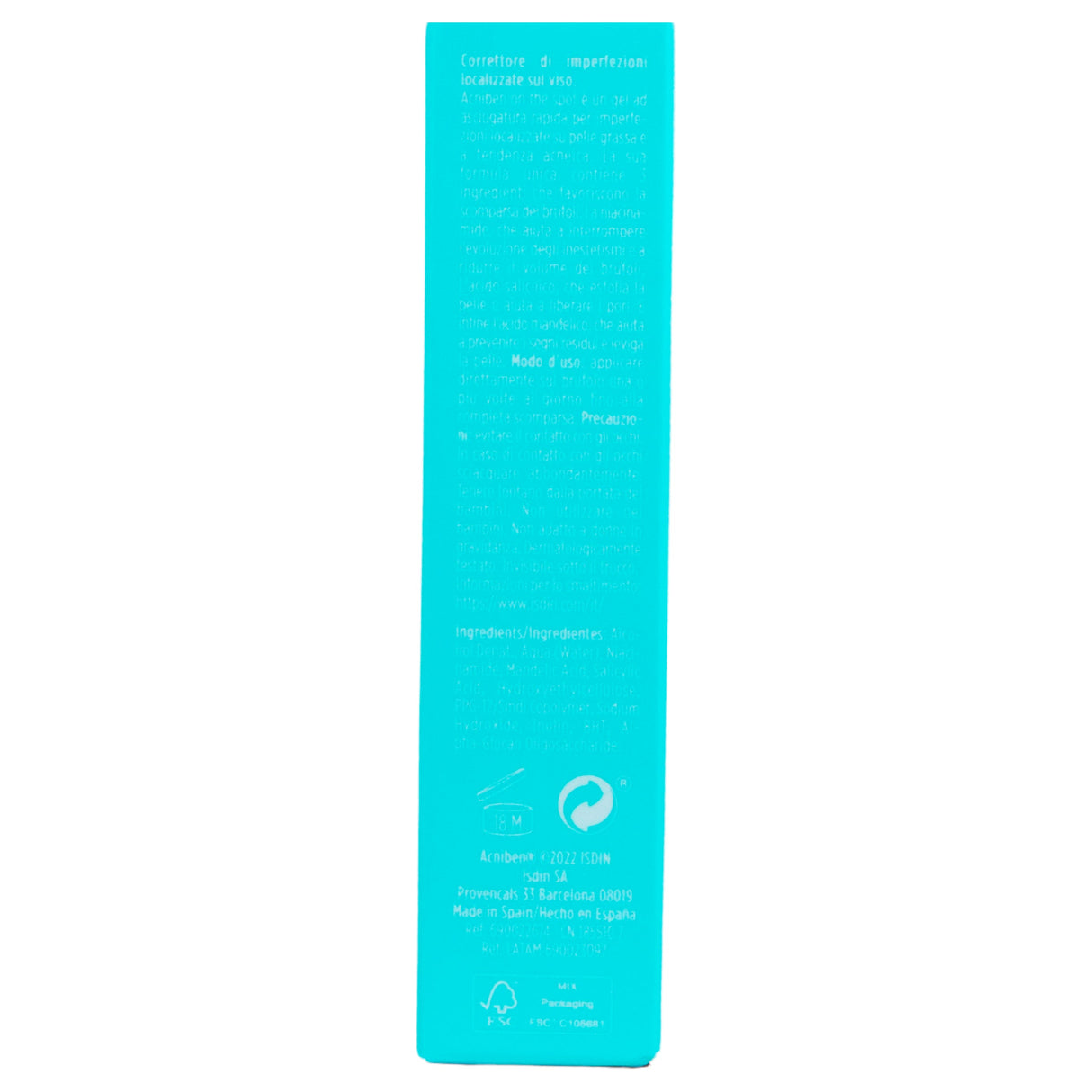 8470001855107-Acniben On The Spot Corrector De Granos 15 Ml Isdin-2