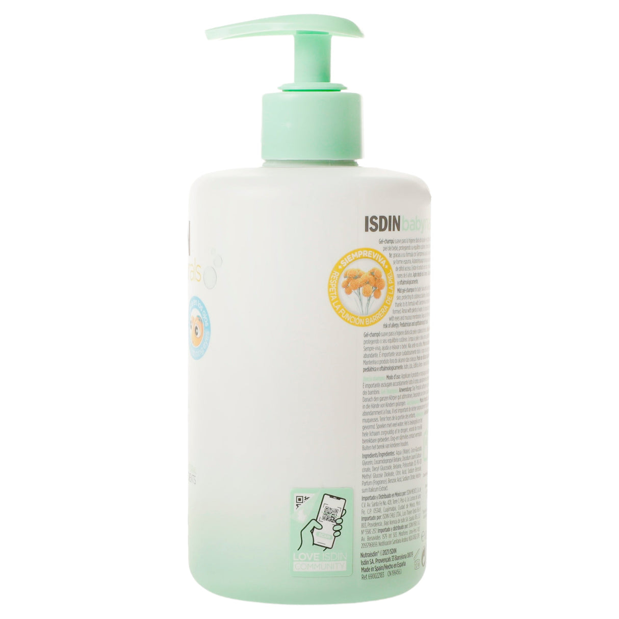 8429420181014-Baby Naturals Gel Shampoo 400 Ml Isdin-1