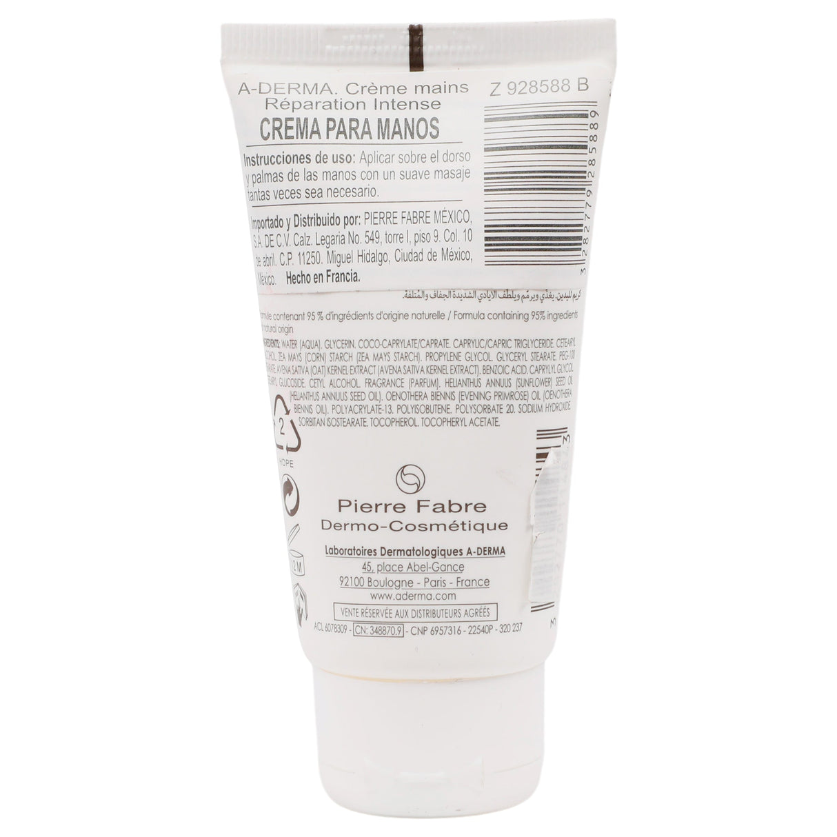 3282779285889-Crema De Manos 50 Ml Aderma-4