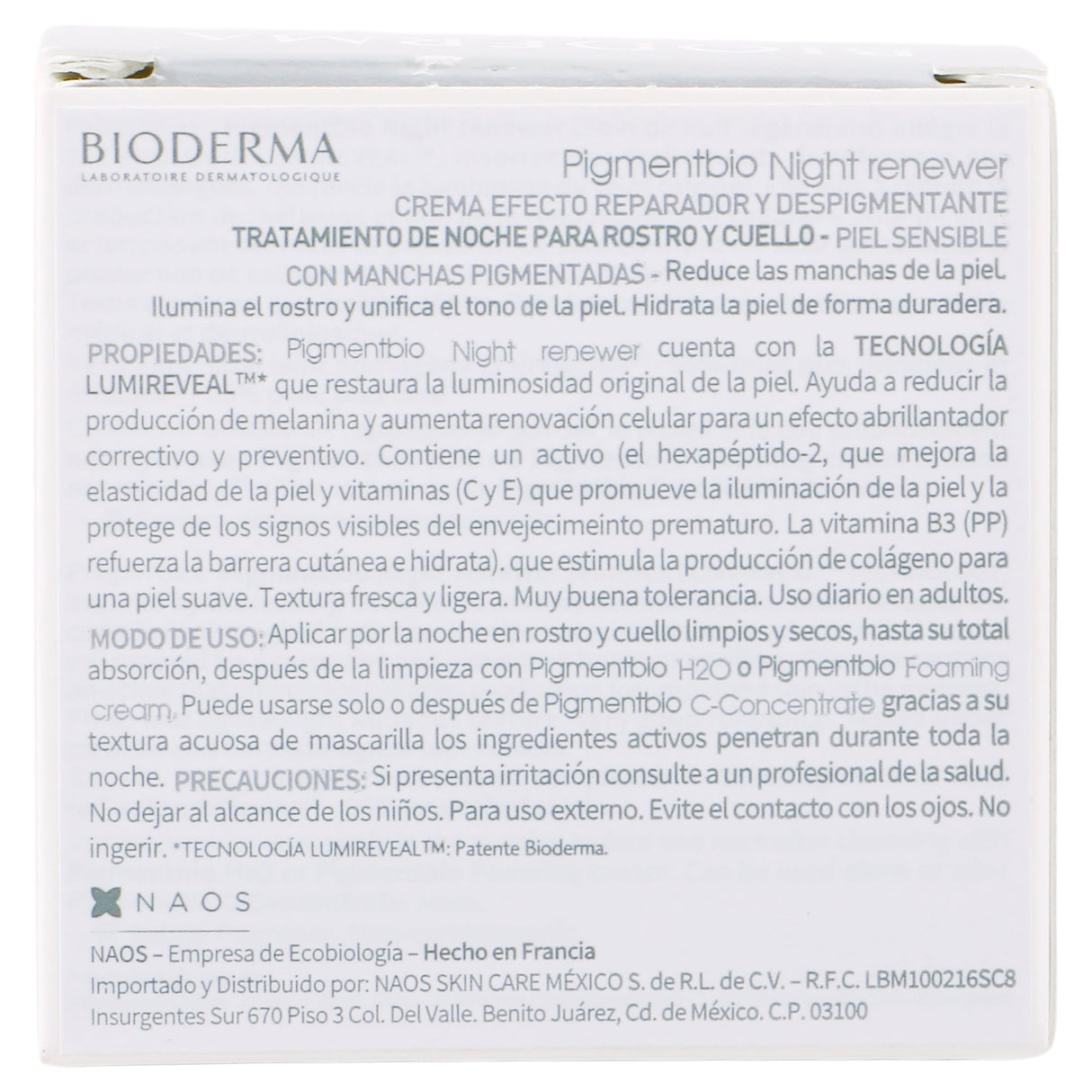 3701129800089-Pigmentbio Nigth Renewer 50 Ml Bioderma-3