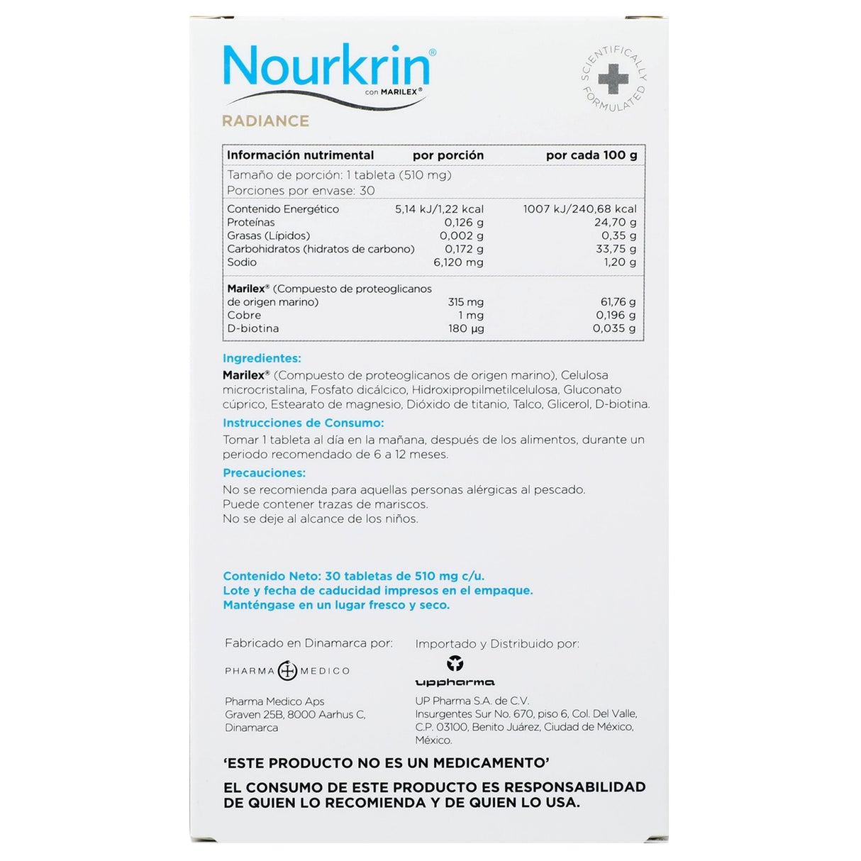 5707725100156-Nourkrin Radiance Con 30 Tabletas Uppharma-6