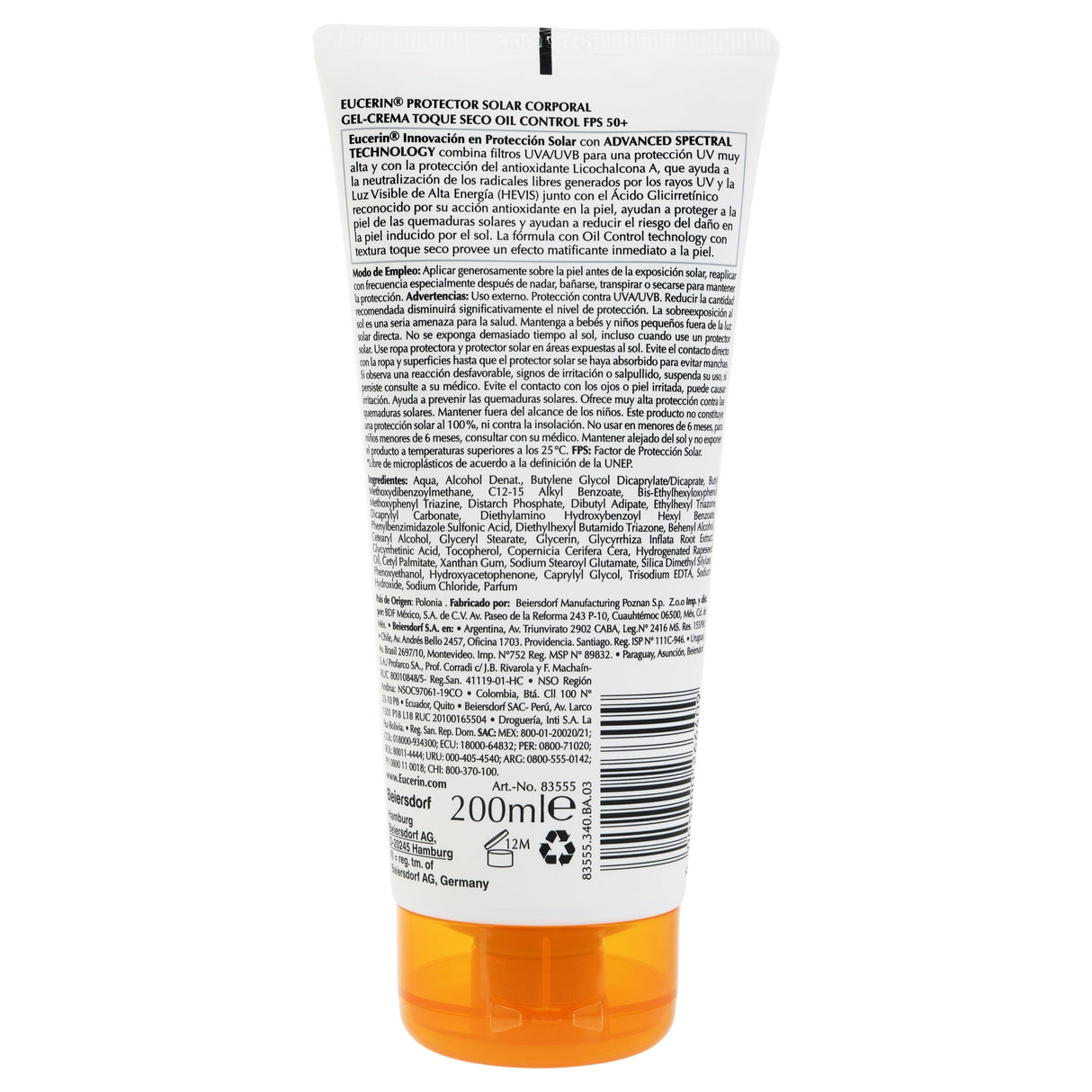 4005800266409-Bloq Fps50 Oil Control Sun Toque Seco 200 Ml Eucerin-8