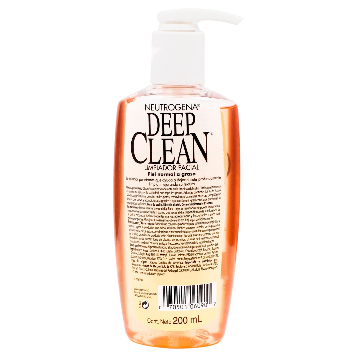 070501060902-Gel Limpiador Facial Deep Clean Intensive 200 Ml Neutrogena-4