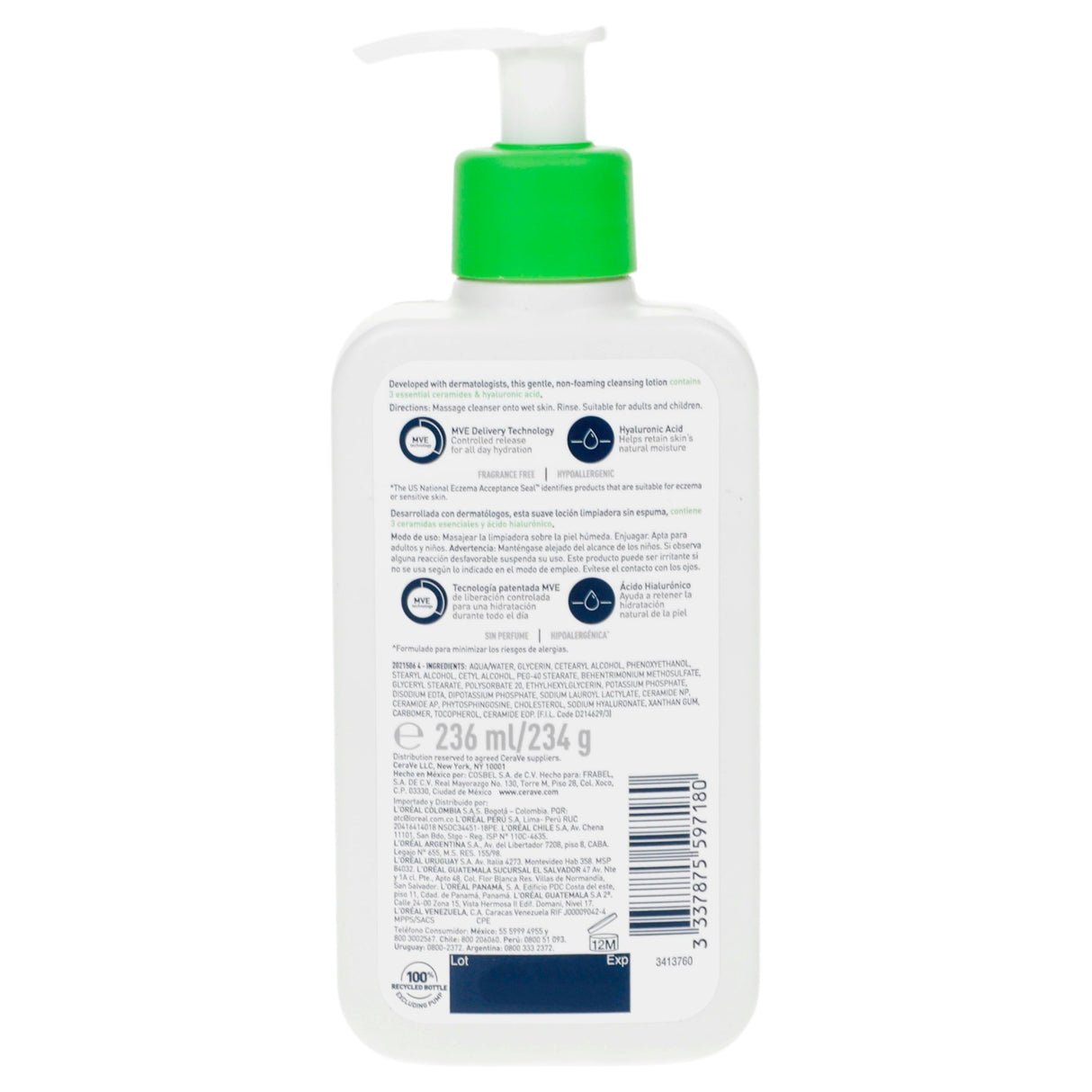 3337875597180-Limpiadora Hidratante Normal 236 Ml Cerave-6