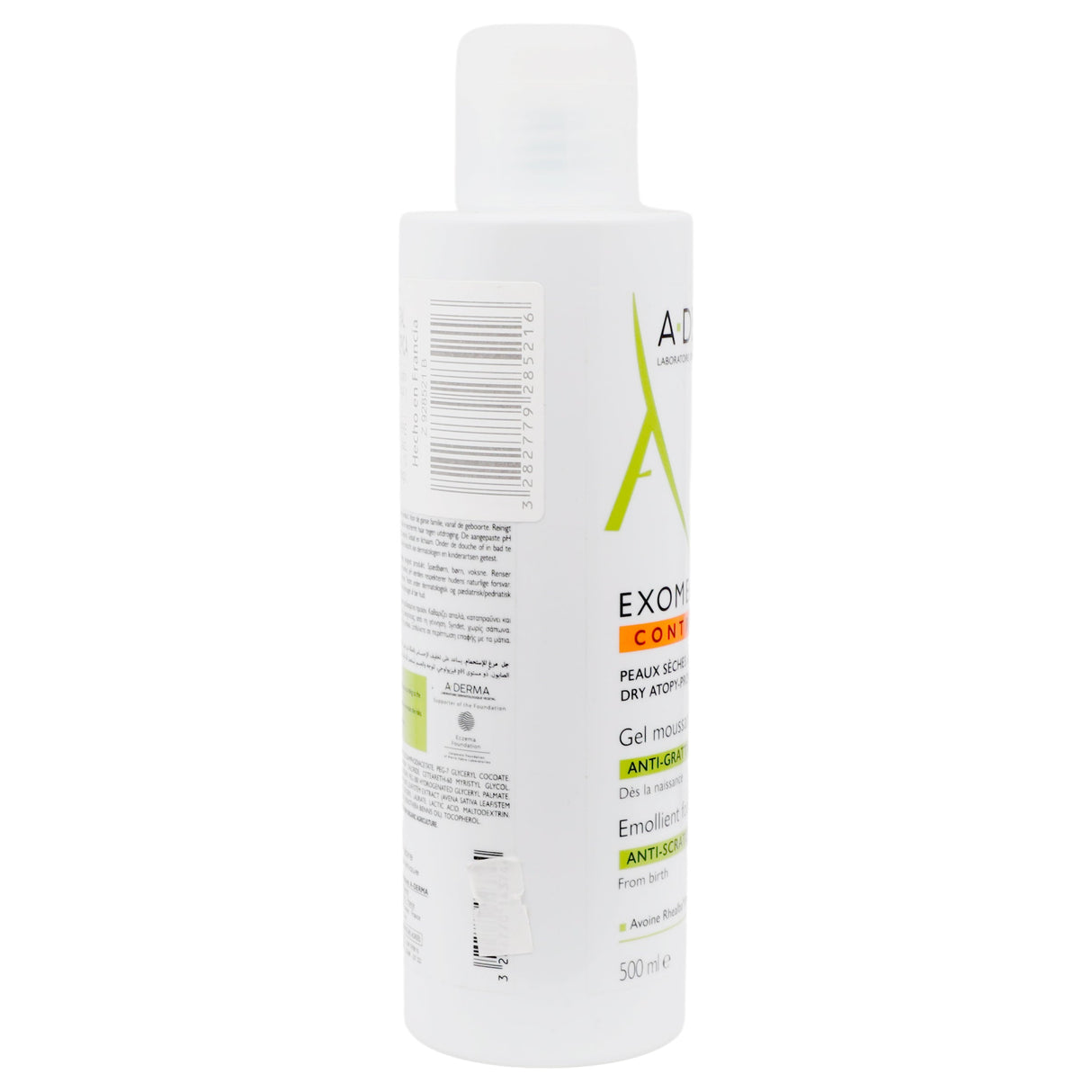 3282779285216-Exomega Gel Dermolimpiador 500 Ml Aderma-6