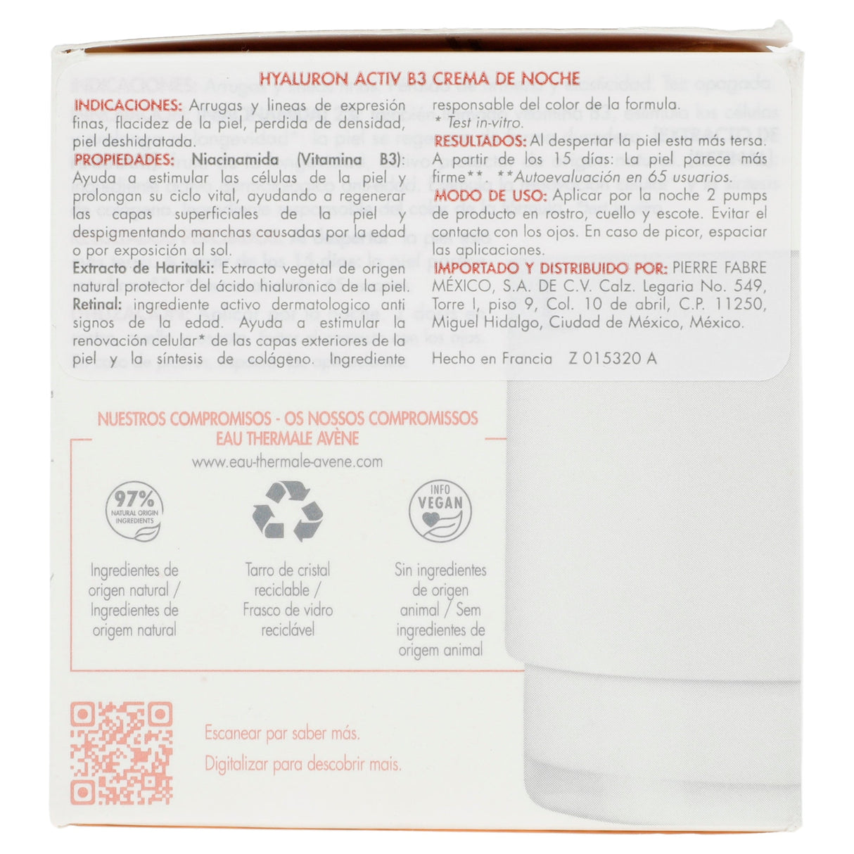 3282770153200-Hyaluron Activ Crema Nuit 40 Ml Avene-8