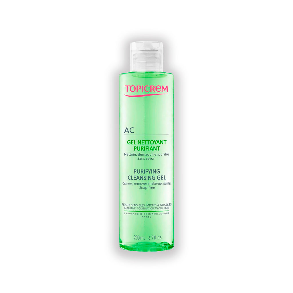 Topicrem Ac Gel Limpiador Purificante 200 Ml Laboratorio Nigy