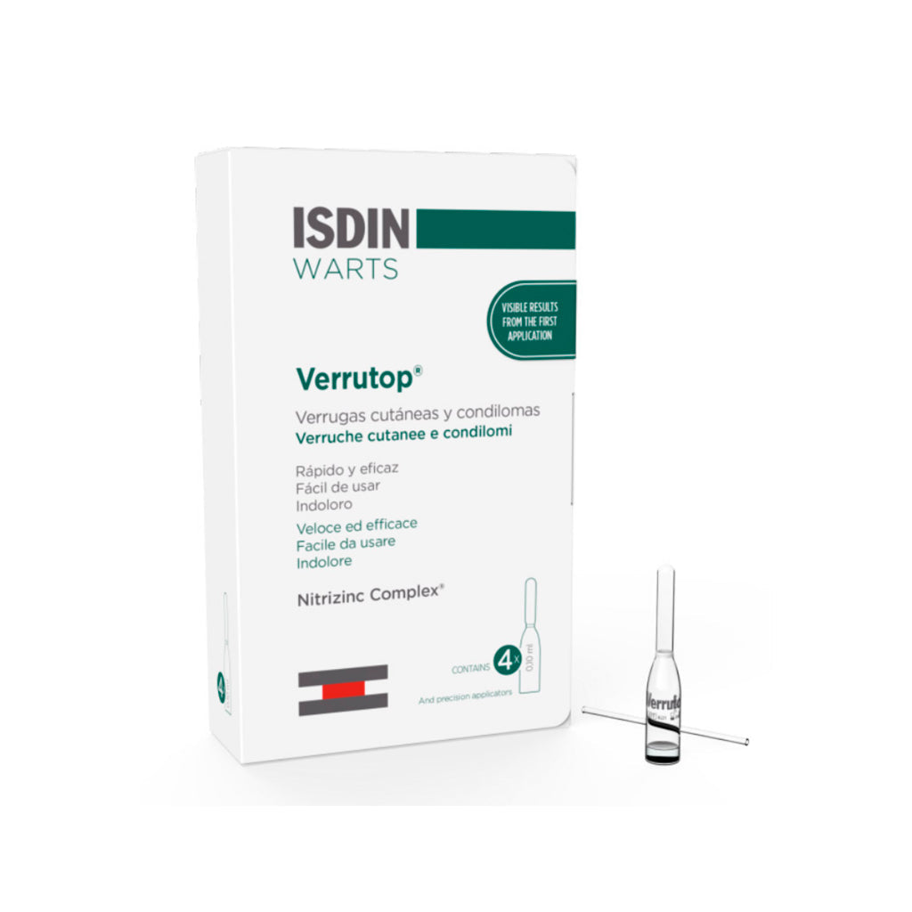 Verrutop Ampolletas 4X0.10 Ml Isdin
