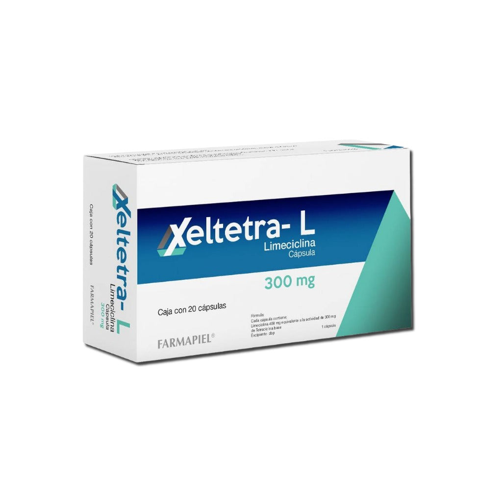 Xeltetra-L 300 Mg Con 20 Capsulas Farmapiel 7502002461733