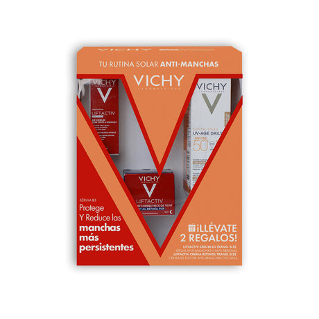 Kit Capital Soleil Uv Mune Age Daily Spf50 40 Ml+Liftactiv Crema Retinol 15 Ml+Lifactiv Serum 5 Ml - 7509552966787