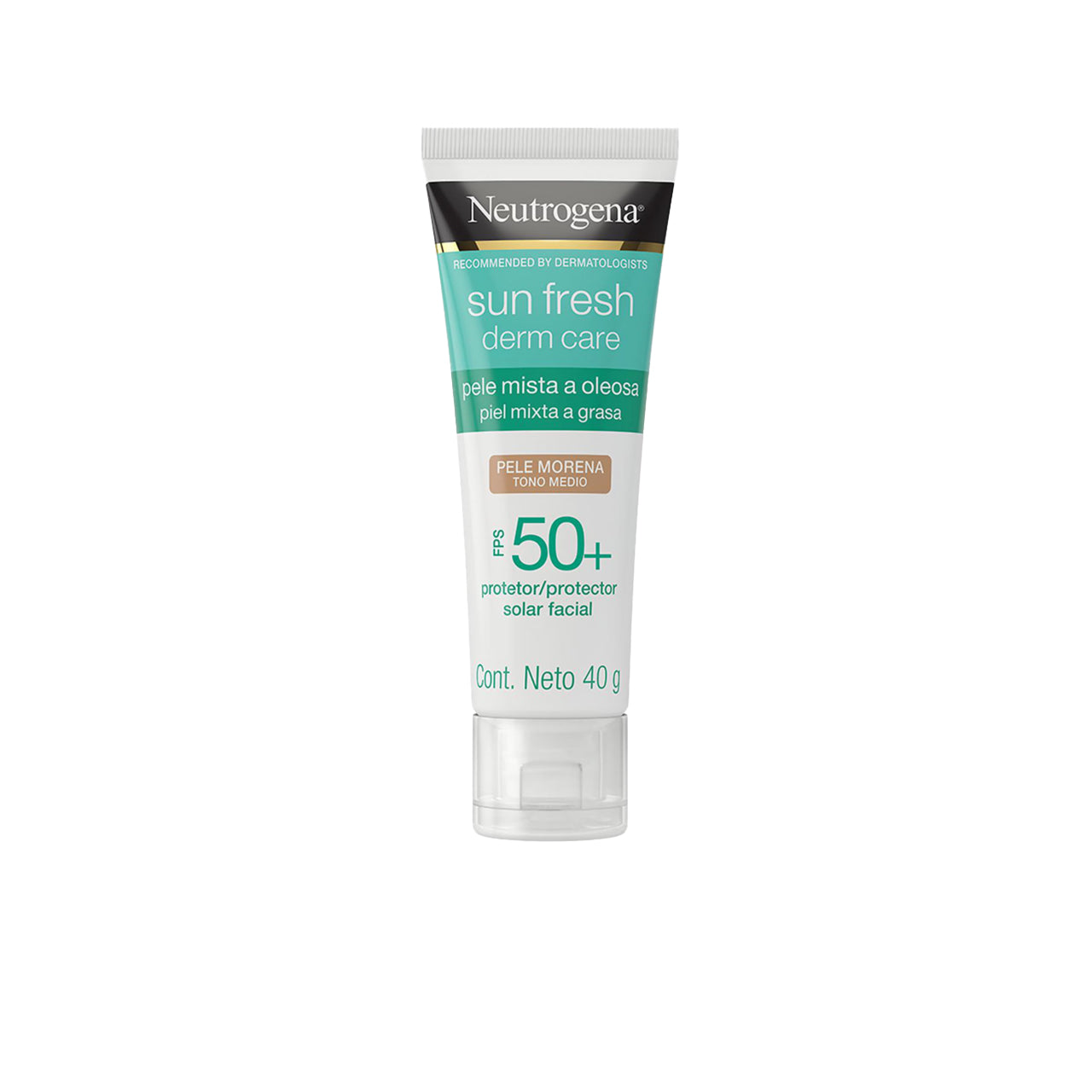 Bloq Sun Fresh Tono Medium Fps50 40 Gr Neutrogena - 7891010253219