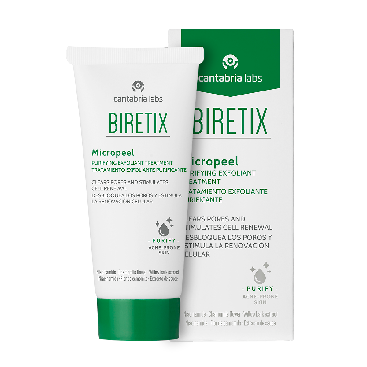 Biretix Micropeel Exfoliante 50 Ml Cantabria 8470001729057  - 1