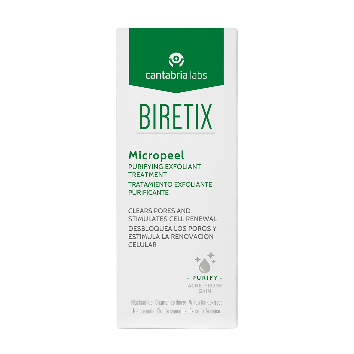 Biretix Micropeel Exfoliante 50 Ml Cantabria 8470001729057  - 2