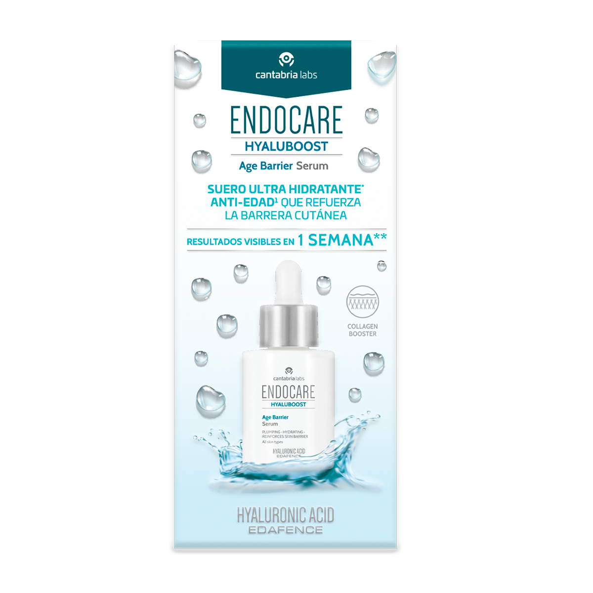Endocare Hyaluboost Age Barrier Serum 30 Ml Cantabria Lab 8470002094857  - 3