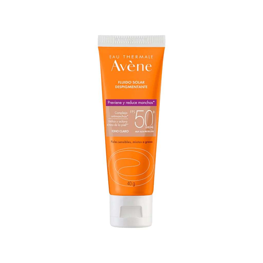 Bloq Fluido Solar Despigmentante Tono Claro 40 Gr Avene 3282770207217