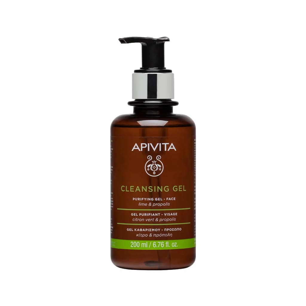 Gel Limpiador Para Piel Mixta A Grasa 200 Ml Apivita 5201279072889  - 1