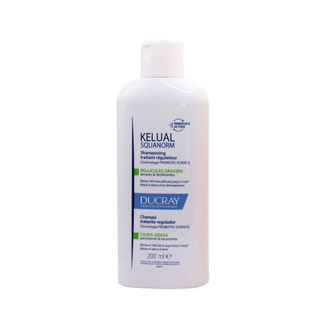 Kelual Squanorm Shampoo 200Ml Ducray 3282770396423  - 1