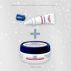 Kit Eucerin: Aquaphor 88Ml + Aquaphor Labial 10Ml