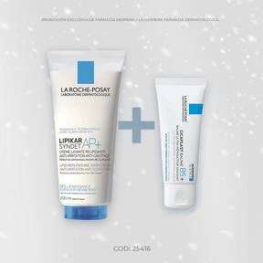 Kit La Roche-Posay: Cicaplast 40Ml + Lipikar Syndet 200Ml