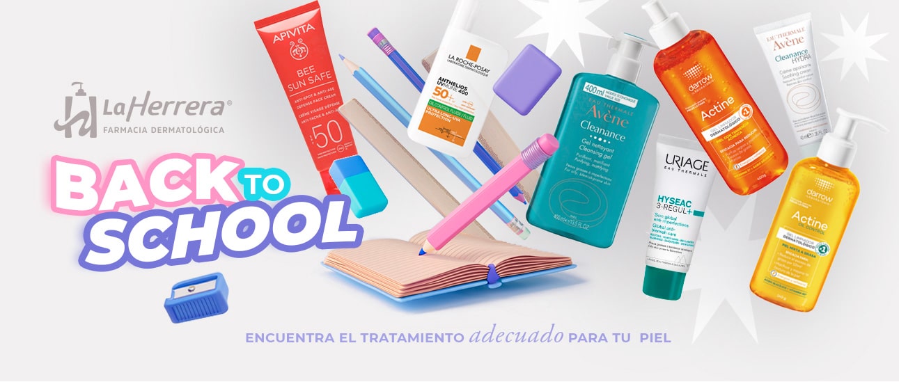 LA HERRERA Back to School encuentra el tratamiento adecuado para tu piel