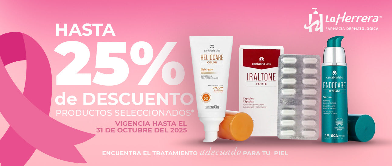Oferta, Hasta 25% de descuento en productos seleccionados, vigencia hasta el 31 de octubre 2025