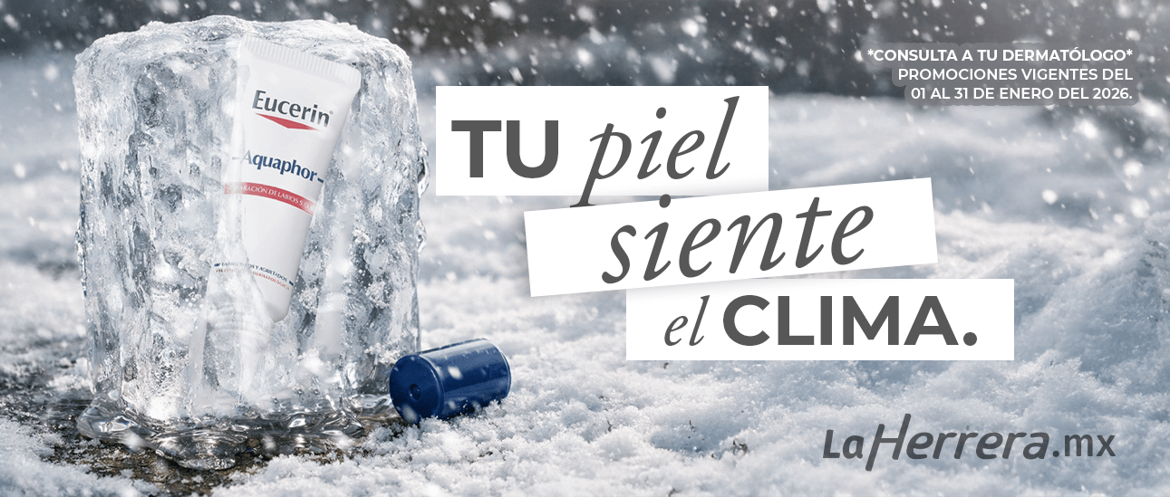 Tu piel siente el clima. Consulta a tu dermatólogo, promociones vigentes del 01 al 31 de enero del 2026