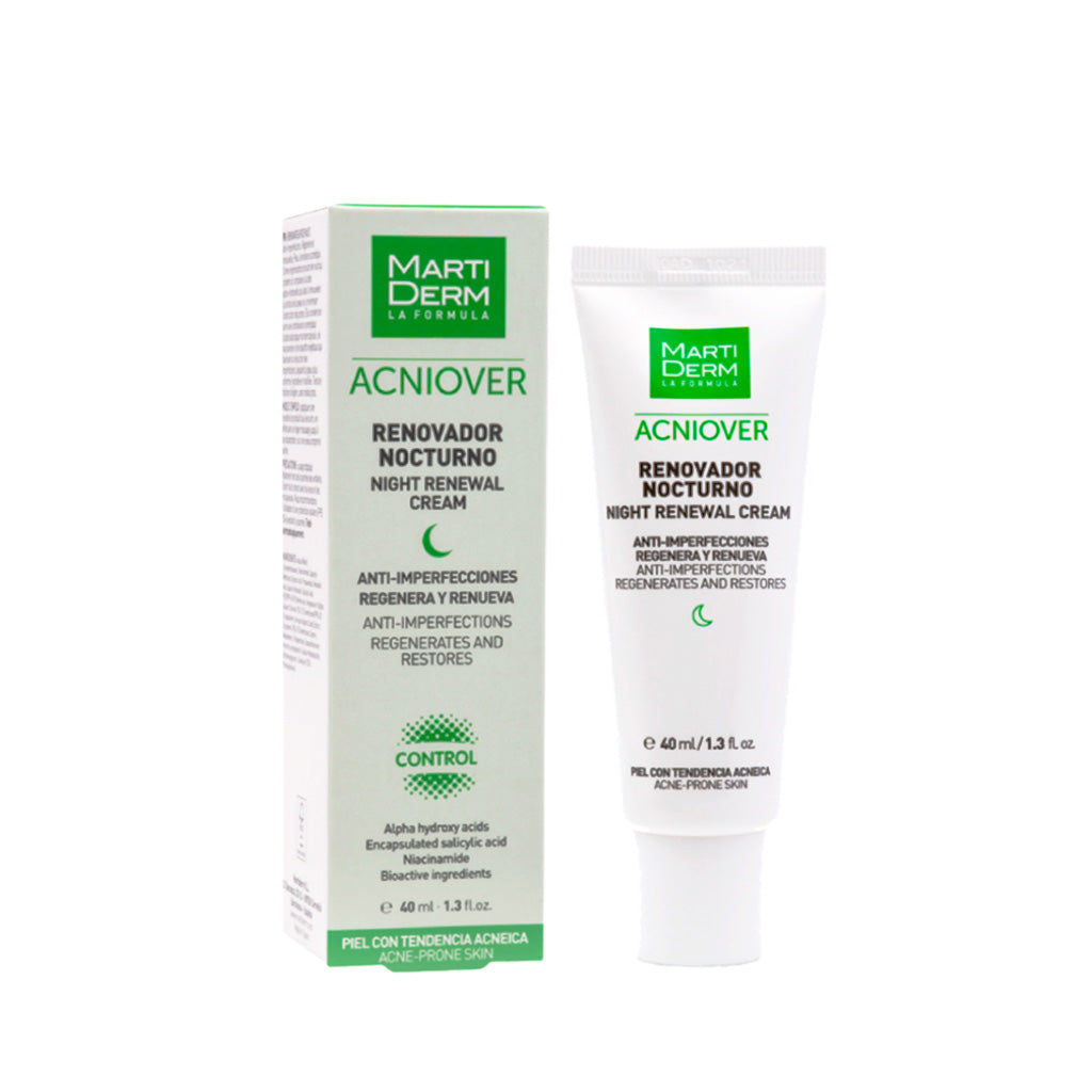 Acniover Renovador Nocturno 40 Ml Martiderm