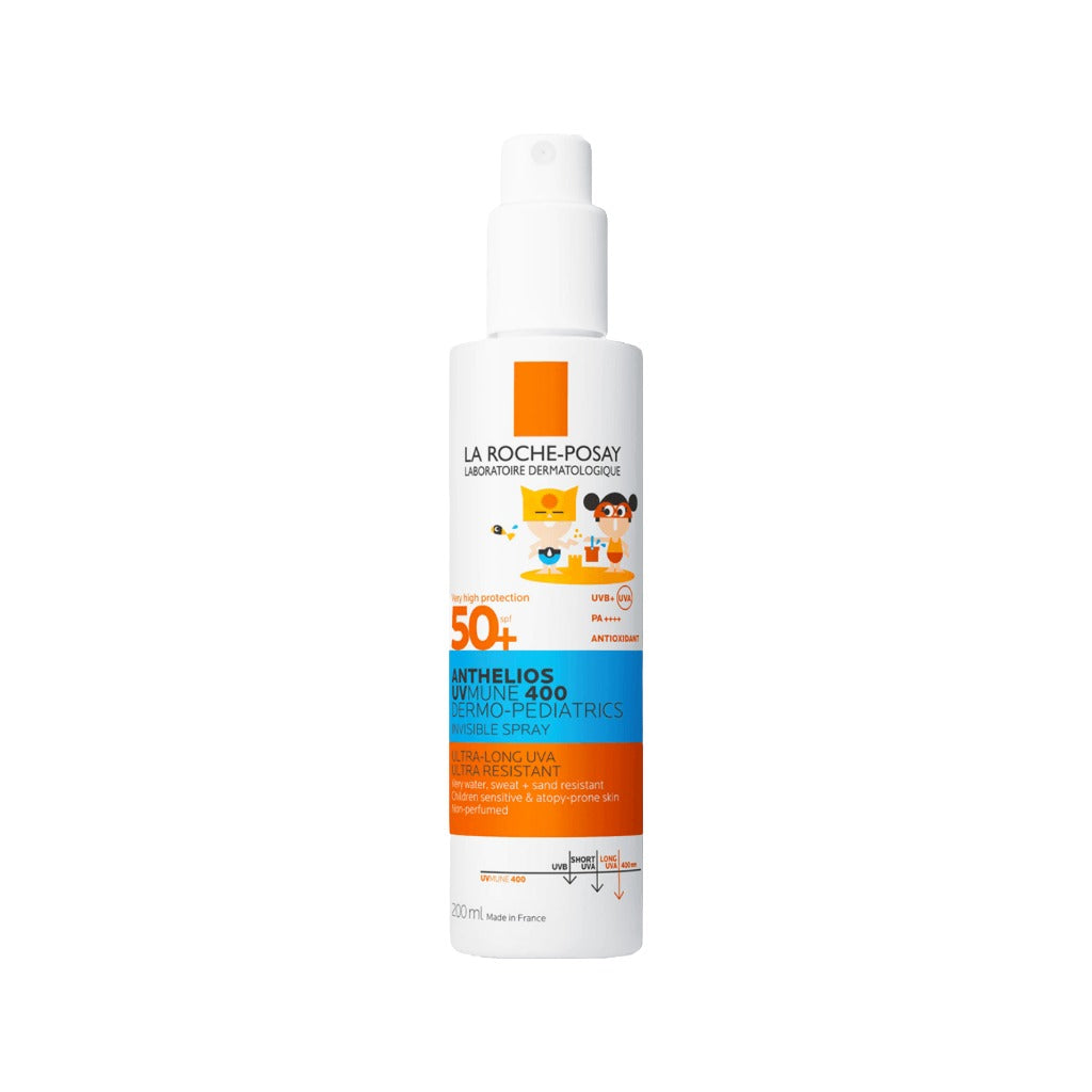 Anthelios Uv Mune 400 Dermo-Pediatrics Spray Invisible 200 Ml Lrp 3337875886055