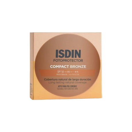 Fotoprotector Compact Bronze Spf50 10 Gr Isdin 8429420306943  - 1