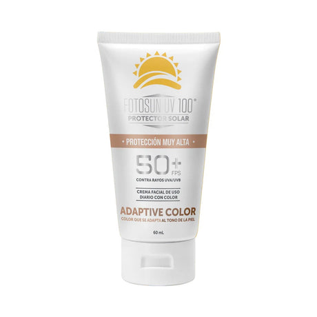 Fotosun Uv 100 50+Fps Protector Solar Con Color  60 Ml Daclaf 7502253602367  - 1